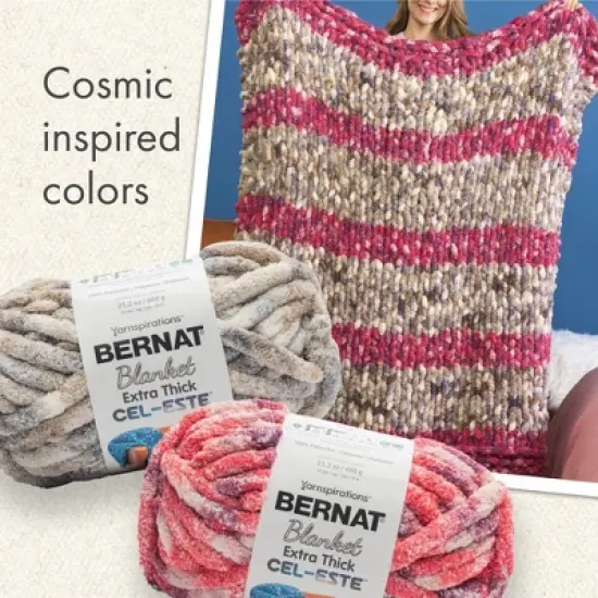 Bernat Blanket Extra Thick Cel-Este 12 pack-Andromeda Purple image {5}