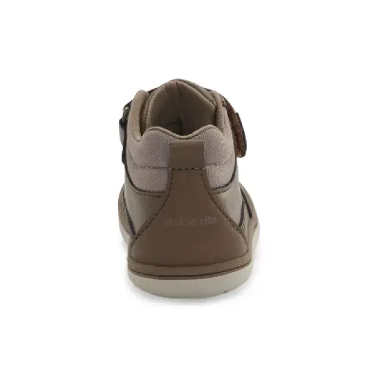 Stride Rite Braxton Kid's Leather Easy On/Off Boot image {2}