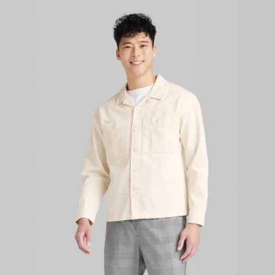 Men's Striped Shirt Jacket - Original Use&trade; image {1}