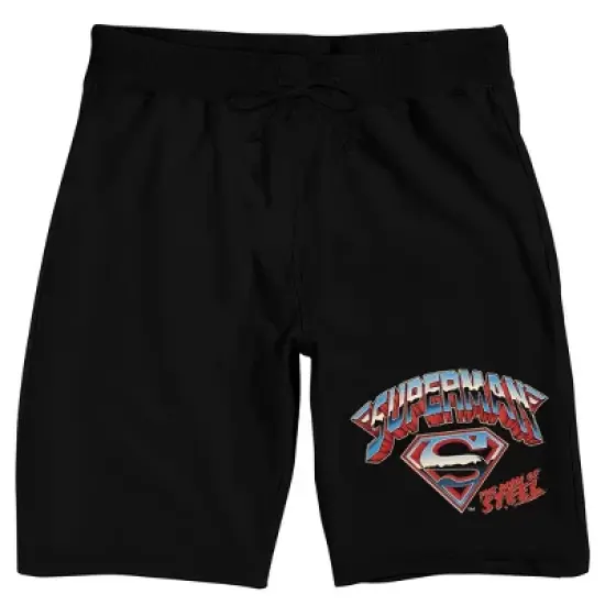 Superman Logo Men's Short Sleeve Shirt & Sleep Shorts Set image {4}