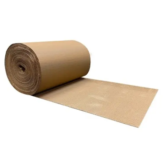 UOFFICE Corrugated Wrap 30" x 250' x 1/8" Thick - B Flute Cardboard Wrap image {9}