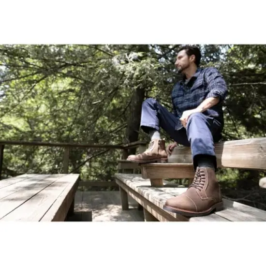 Dockers Mens Rawls Rugged Cap Toe Boot image {7}