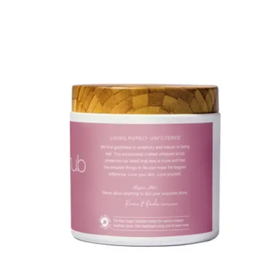 Raw Sugar Whipped Polish Sensitive Skin - Beach Rose - 15 fl oz image {2}