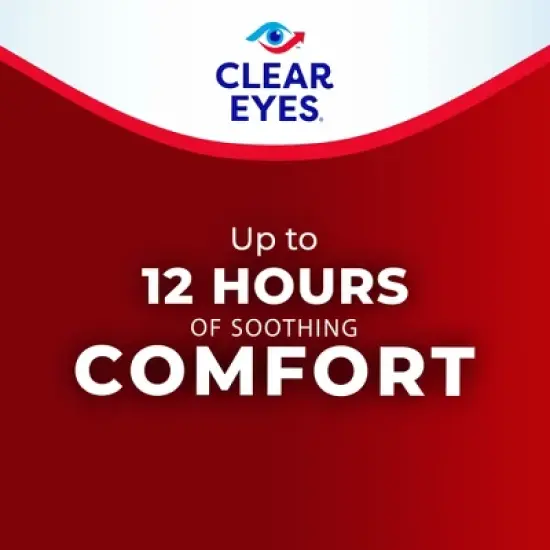 Clear Eyes Maximum Strength Eye Drops for Redness Relief, Dryness, Burning, & Irritation - 0.5 fl oz image {4}