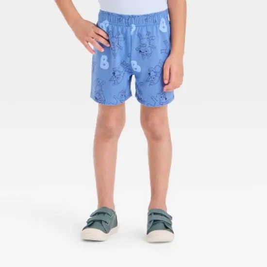 Toddler Boys' 2pc Bluey Pocket T-Shirt & Shorts Set - Blue image {3}