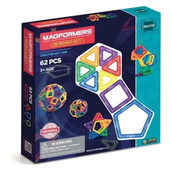 Magformers Original Creator Set Line Designer Set - 62pc image {1}