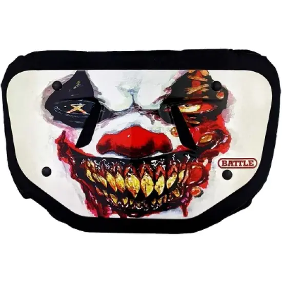 Battle Sports Krazy Klown Chrome Football Back Plate image {2}