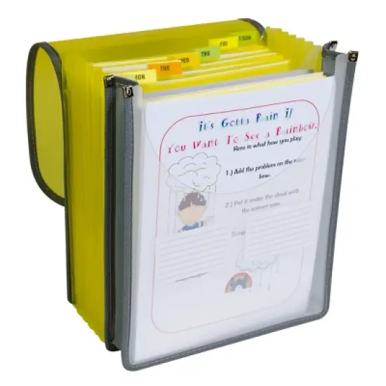 C-Line&reg; 7-Pocket Vertical Backpack File, Letter Size image {6}