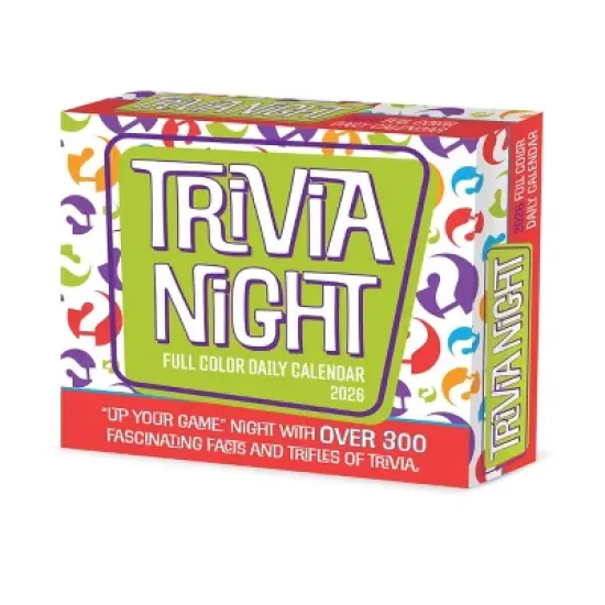 Willow Creek Press 2026 Trivia Night Box Calendar image {6}