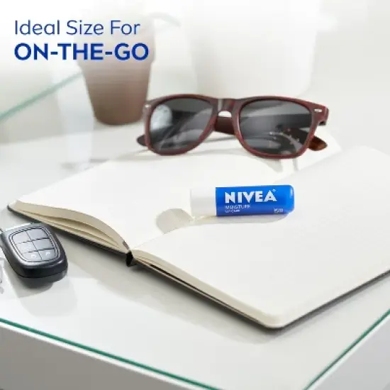 Nivea Moisturizing Lip Balm - 0.34oz/2pk image {8}