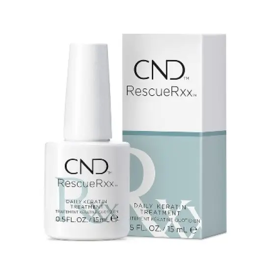 CND RescueRXx Daily Keratin Treatment (0.5 oz) Rescue Rxx Repairs Damaged Nails image {1}