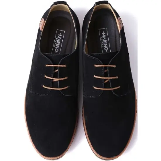 Mio Marino - Men's Classic Suede Oxford Shoes image {1}
