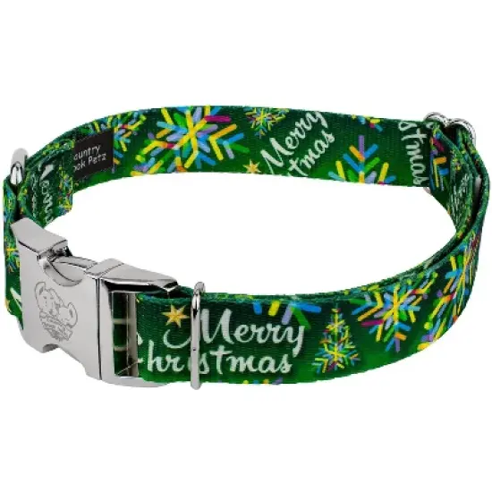 Country Brook Petz Premium Christmas Cheer Dog Collar image {1}