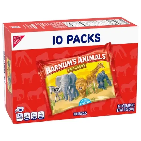Barnum's Animals Crackers Multipack Cookies - 10oz/10ct image {1}