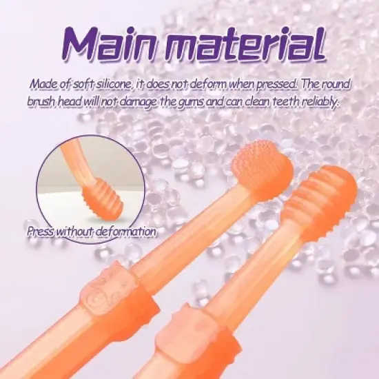 Pet Toothbrush For Dogs, Pet Oral Cleaning Dental Stains Dental Health Care image {4}