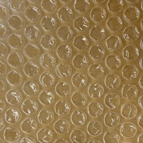 UOFFICE Kraft Backed Bubble Cushioning Wrap 24" x 125-Feet Long Roll image {7}