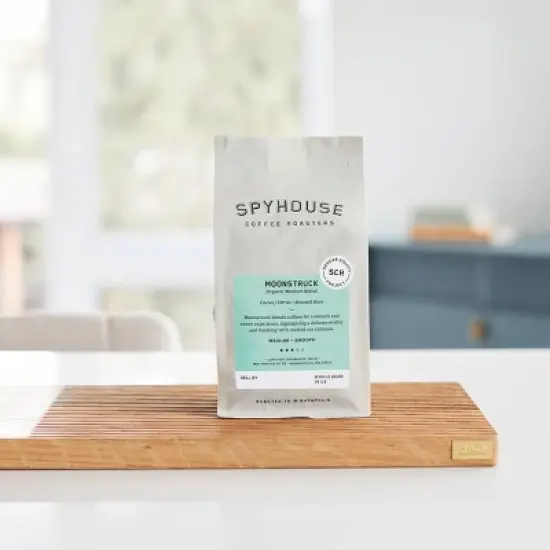 Spyhouse Coffee Roasters Moonstruck Organic Blend Medium Roast Coffee &ndash; 10oz image {1}