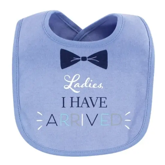 Hudson Baby Infant Boy Cotton Bibs 13pk, Ladies I Have Arrived, One Size image {13}