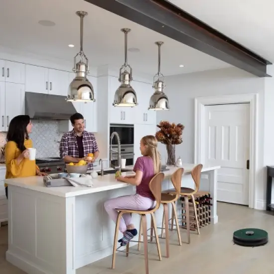 bObsweep PetHair SLAM Wi-Fi Robot Vacuum Cleaner and Mop - Jade image {3}