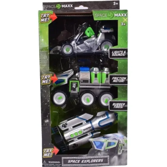 Space Maxx - Mini Space Vehicles - 3pk image {4}