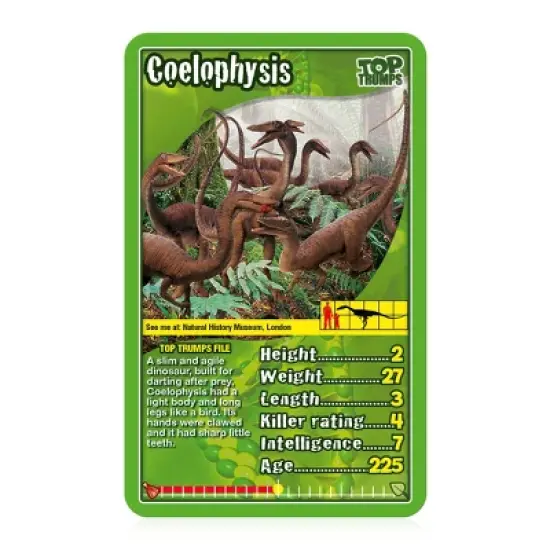 Top Trumps Dinosaurs Card Game, Pack of 3 image {4}