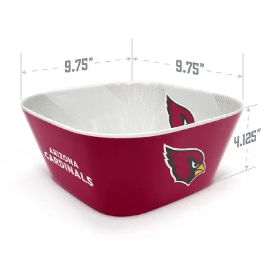 NFL Arizona Cardinals Large Party Bowl image {3}