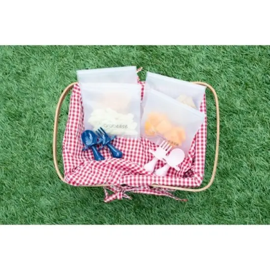 Grabease Toddler Utensils, Baby Spoon and Fork Cutlery, BPA-Free & Phthalate-Free - 1 Set image {10}