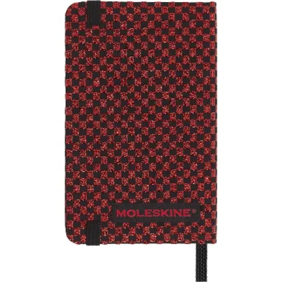 Moleskine Le Holiday XS Ruled Plain H Box Shine Metallic Red: Pocket Journal, Hard Cover, Undated, 176 Pages image {3}