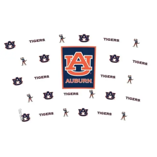NCAA Auburn Tigers 10oz Overtime Classic Wavy Tumbler image {1}