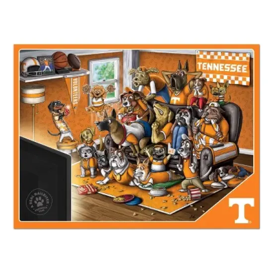 NCAA Tennessee Volunteers Purebred Fans 'A Real Nailbiter' Puzzle - 500pc image {2}