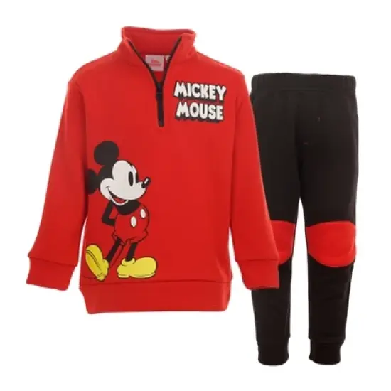 Disney Mickey Mouse Baby Sweatshirt and Pants Set Infant image {8}