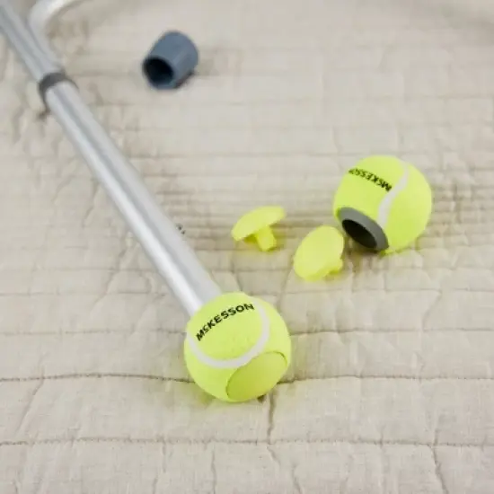McKesson Walker Tennis Ball Glides for 1" Canes, 1 Pair image {2}