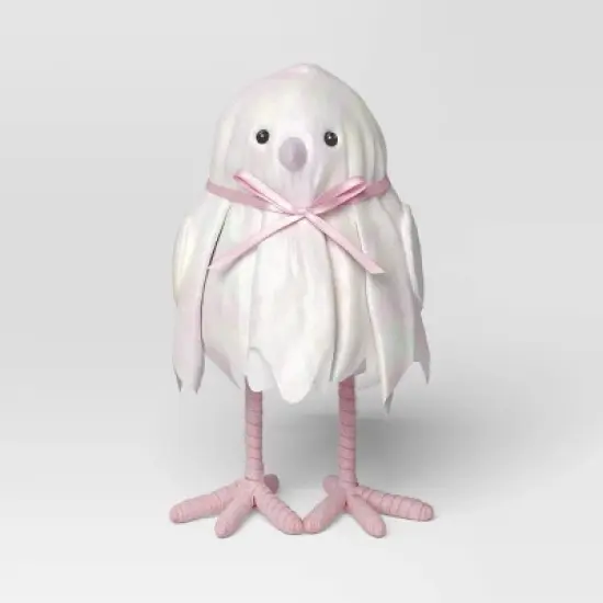 Featherly Friends&trade; 'Whisper' Shimmer Ghost Bird Figurine - Hyde and EEK! Boutique&trade; White image {2}