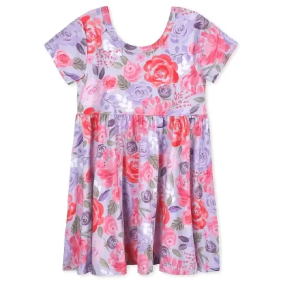 Gerber Toddler Girls' Short Sleeve Twirl Dress image {11}