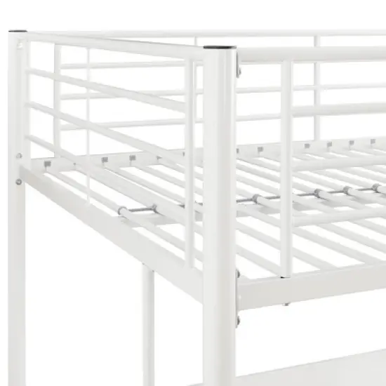 Full Size Metal Platform Loft Bed - Saracina Home image {2}