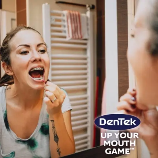 DenTek Easy Brush Plaque Control Interdental Toothbrush - 16ct image {6}