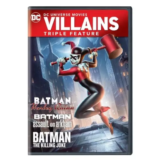 Batman and Harley Quinn Triple Feature (DVD) image {1}