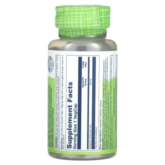Solaray True Herbs, Sarsaparilla, 450 mg, 100 Vegcaps image {1}