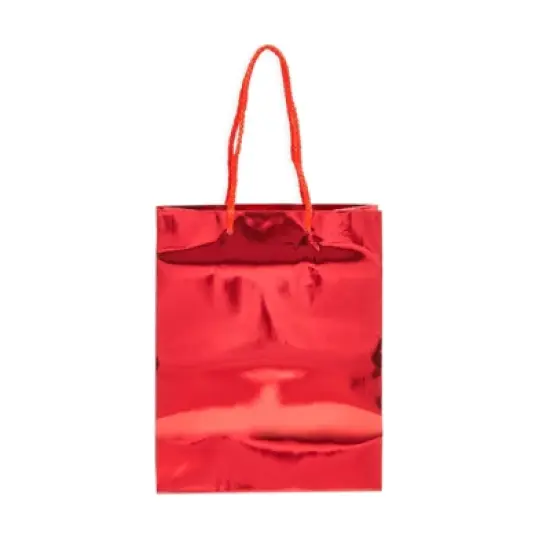 24 Pack Red Paper Gift Bags with Handles for Birthday Party, Wedding and Baby Shower image {5}
