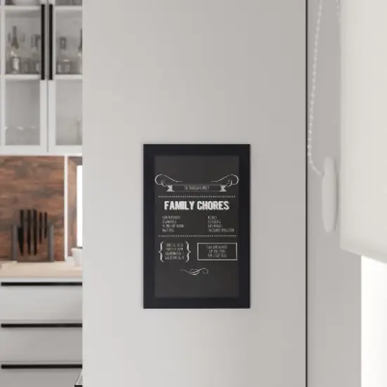 Merrick Lane Set of 10 Wall Mount Magnetic Chalkboards image {4}