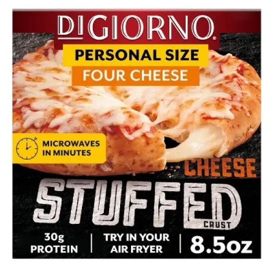 DiGiorno Cheese Stuffed Crust Four Cheese Frozen Pizza - 8.5oz image {7}