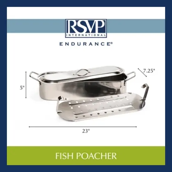 Rsvp Fish Poacher - 20In image {6}