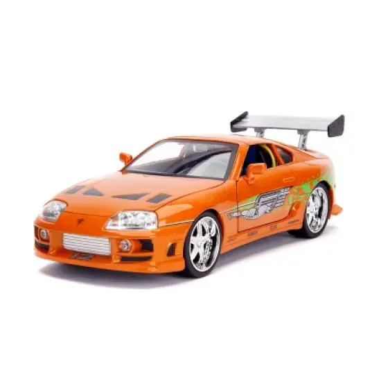 Fast & Furious 1:18 Scale Toyota Supra Die-cast Vehicle with Brian Figure image {2}