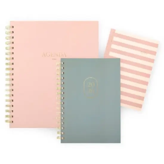 Sugar Paper Essentials 8.5"x6.5" 2026 Small Planner Green Badge image {7}