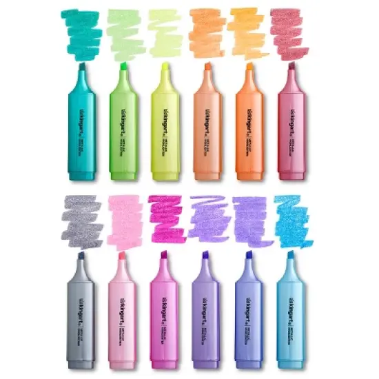 KINGART Highlighters 12 Metallic Colors image {6}