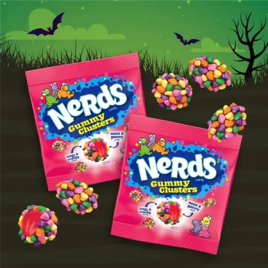 Nerds Gummy Clusters Treat Size Laydown Bag Candy - 6oz image {2}