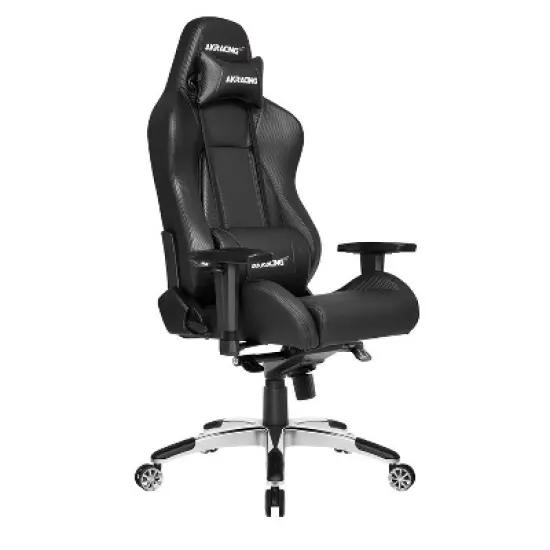 AKRacing Masters Series Premium Gaming Chair, Carbon Black (AK-PREMIUM-CB) image {1}