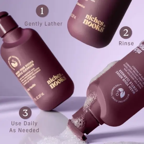 Niches & Nooks Intimate pH Balanced Gentle Feminine Wash - Airy Vanilla - 7 fl oz image {7}