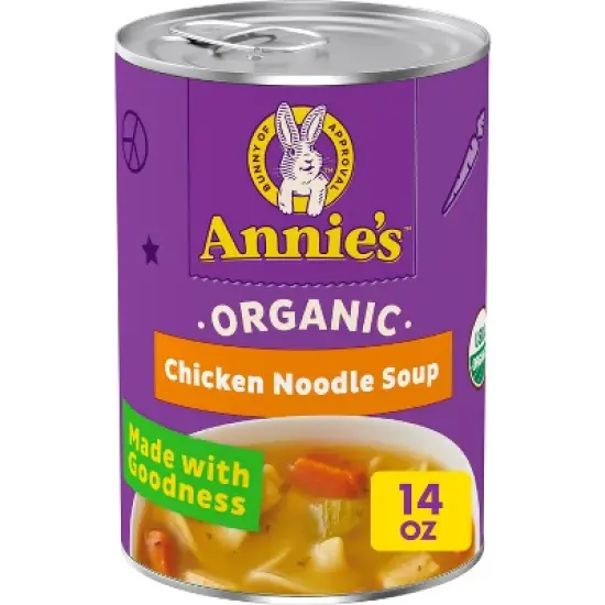 Annie's Organic Chicken Noodle Soup - 14oz image {8}