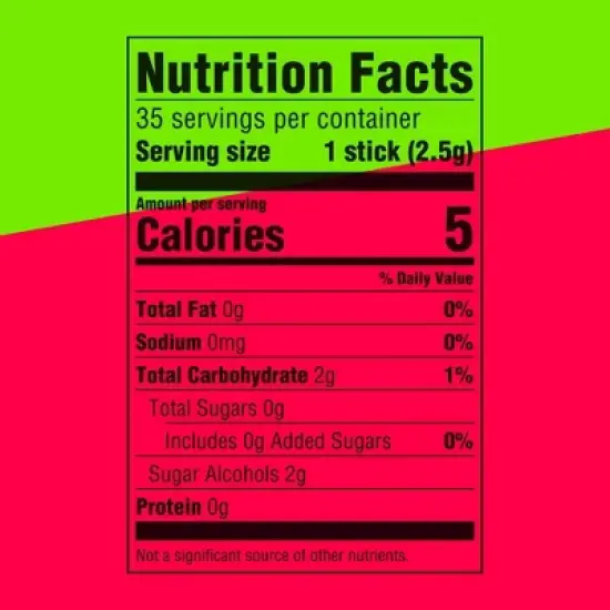 Extra Sugar-Free Sweet Watermelon Chewing Gum Pack - 35ct image {8}